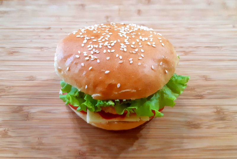 Рецепт фишбургера с форелью или семгой
